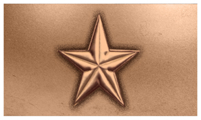 DNSEMP-C-430-CP Star Copper